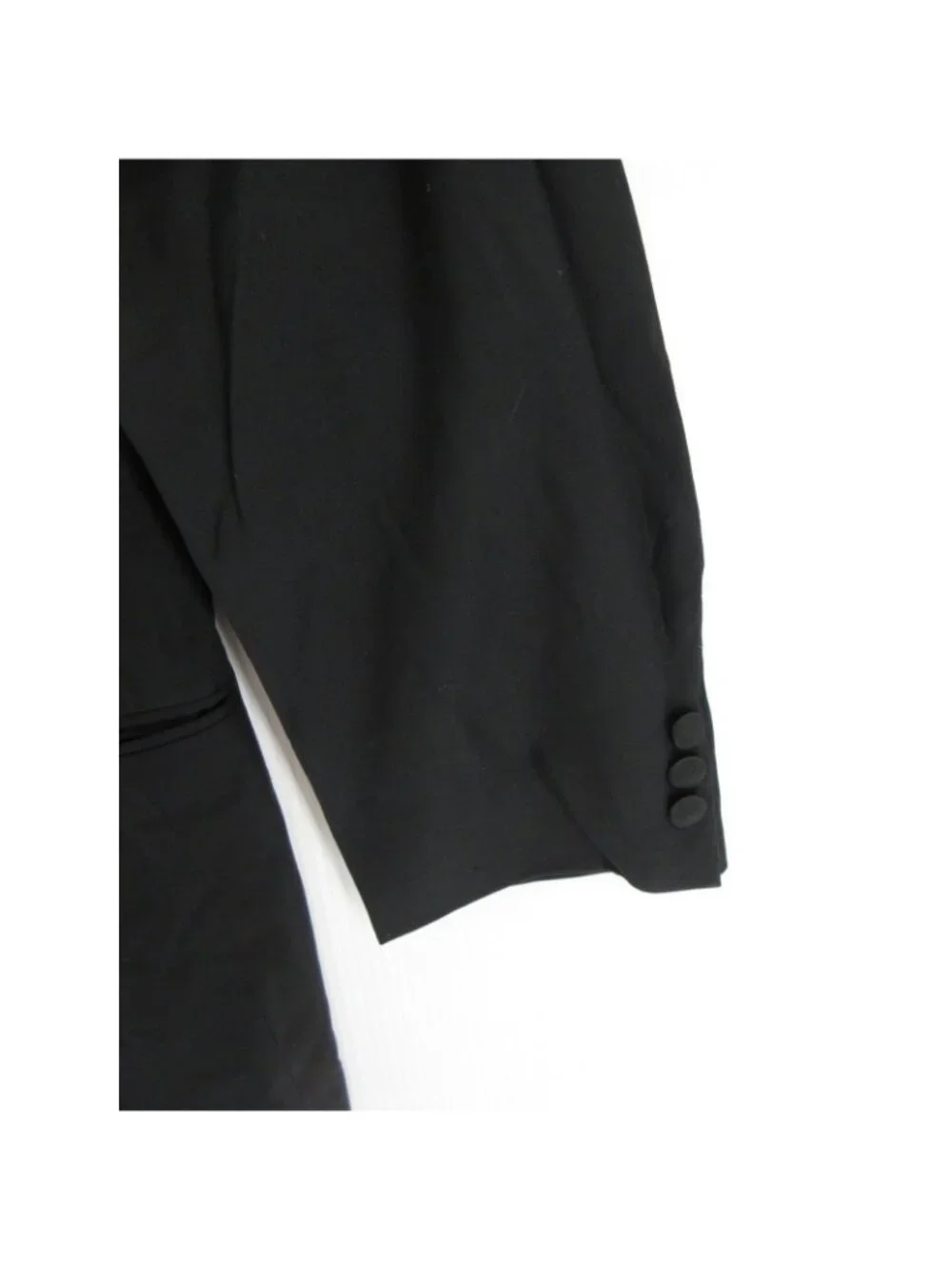 VTG Ermenegildo Zegna Sport Coat Men 42 S Tuxedo Blazer Double Breasted *